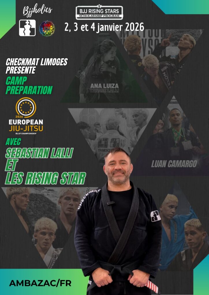 Camp entraînement JJB pour préparer la saison 2026 IBJJF CFJJB