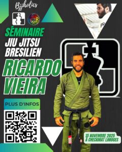 séminaire de jiu-jitsu brésilien avec Ricardo Vieira à Limoges
